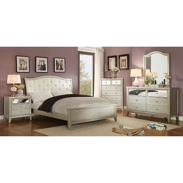 Adeline Night Stand - U&U Home Budget Furniture (Carteret, NJ)