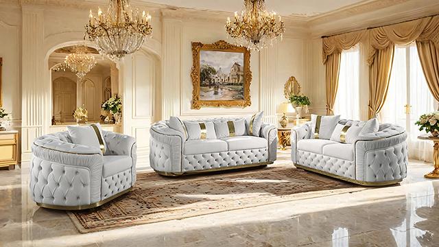 Adelpha Sofa - U&U Home Budget Furniture (Carteret, NJ)
