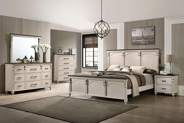 AGATHON Cal.King & E. King Bed - U&U Home Budget Furniture (Carteret, NJ)