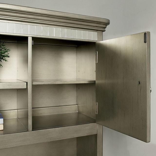 Aine Computer Desk Hutch - U&U Home Budget Furniture (Carteret, NJ)