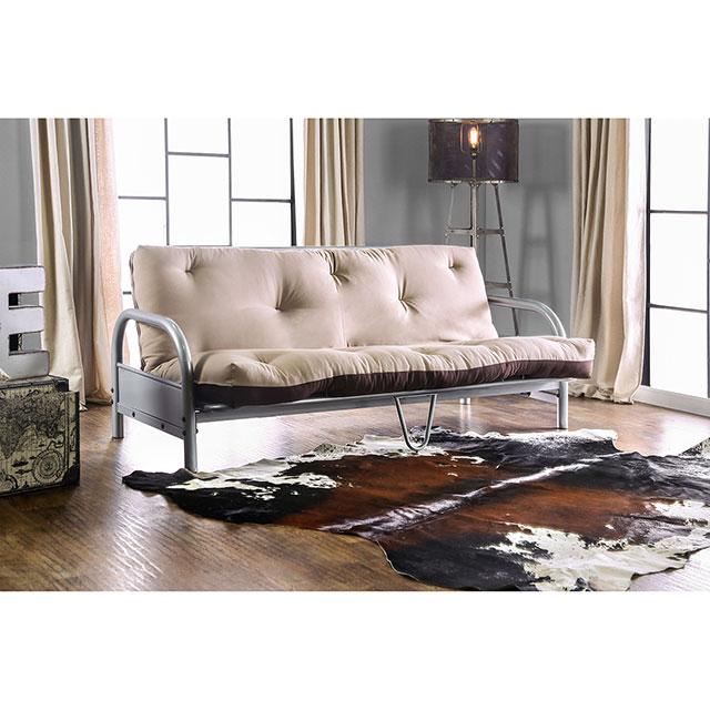 Aksel Black/Red Futon Mattress, Black, Red & Gray - U&U Home Budget Furniture (Carteret, NJ)