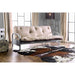 Aksel Black/Red Futon Mattress, Black, Red & Gray - U&U Home Budget Furniture (Carteret, NJ)