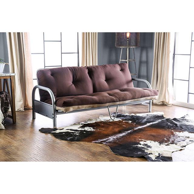 Aksel Black/Red Futon Mattress, Black, Red & Gray - U&U Home Budget Furniture (Carteret, NJ)