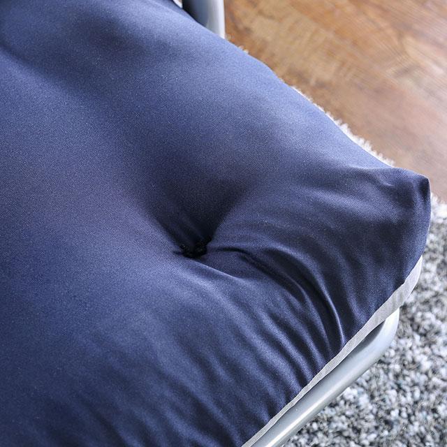 Aksel Black/Red Futon Mattress, Black, Red & Gray - U&U Home Budget Furniture (Carteret, NJ)