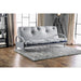 Aksel Black/Red Futon Mattress, Black, Red & Gray - U&U Home Budget Furniture (Carteret, NJ)