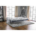 Aksel Black/Red Futon Mattress, Black, Red & Gray - U&U Home Budget Furniture (Carteret, NJ)