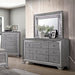Alanis Light Gray Dresser - U&U Home Budget Furniture (Carteret, NJ)