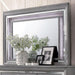 Alanis Light Gray Mirror - U&U Home Budget Furniture (Carteret, NJ)