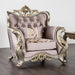 Albacete Chair Cherry & Campage - U&U Home Budget Furniture (Carteret, NJ)