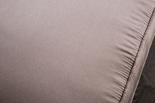 Albacete Sofa Campage & Walnut - U&U Home Budget Furniture (Carteret, NJ)