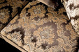 Albacete Sofa Campage & Walnut - U&U Home Budget Furniture (Carteret, NJ)