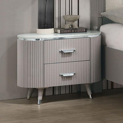 Aldridge Nightstand - U&U Home Budget Furniture (Carteret, NJ)