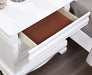 ALECIA Night Stand w/ USB, White - U&U Home Budget Furniture (Carteret, NJ)