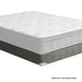 Aleksa Grey Foundation, Cal.King - U&U Home Budget Furniture (Carteret, NJ)