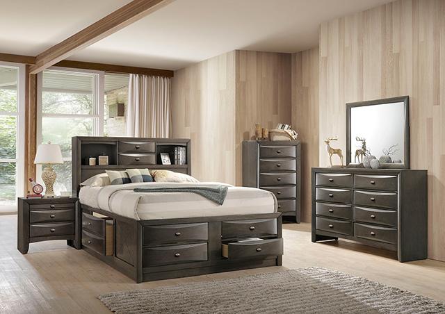 Zosimo Nightstand - U&U Home Budget Furniture (Carteret, NJ)