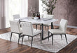 Alessia 7 Pc Dining Table Set - U&U Home Budget Furniture (Carteret, NJ)