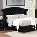 Zohar Queen & Twin Bed Black, Grey, & Pink - U&U Home Budget Furniture (Carteret, NJ)