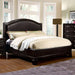Winsor Espresso E.King Bed - U&U Home Budget Furniture (Carteret, NJ)