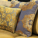 Wolver Gold/Gray Chair, Gold - U&U Home Budget Furniture (Carteret, NJ)