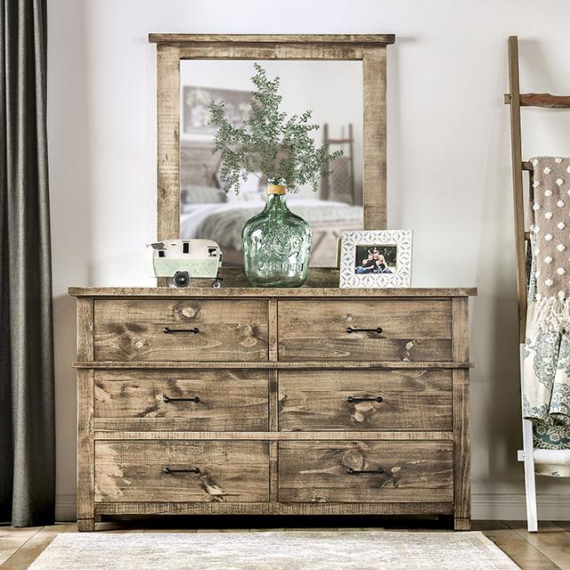 Woodburn Dresser - U&U Home Budget Furniture (Carteret, NJ)