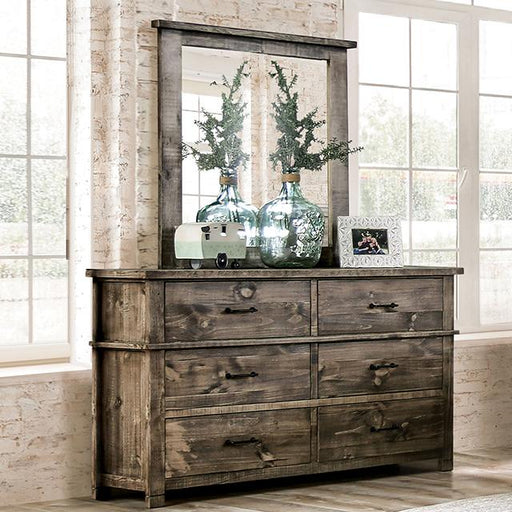 Woodburn Dresser - U&U Home Budget Furniture (Carteret, NJ)