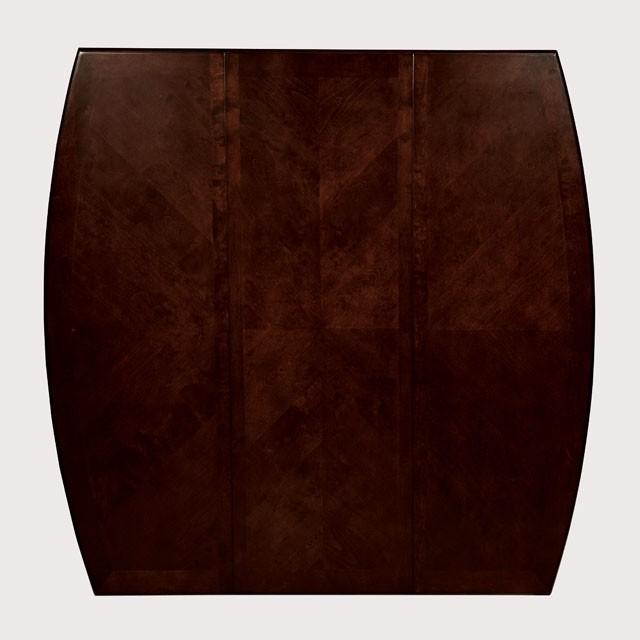 WOODSIDE II Dark Cherry/Espresso Counter Ht. Table w/ 18" Leaf - U&U Home Budget Furniture (Carteret, NJ)