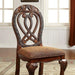 WYNDMERE Cherry Side Chair (2/CTN) - U&U Home Budget Furniture (Carteret, NJ)