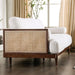 ALESUND Sofa, Beige/Light Oak, Natural & Brown - U&U Home Budget Furniture (Carteret, NJ)