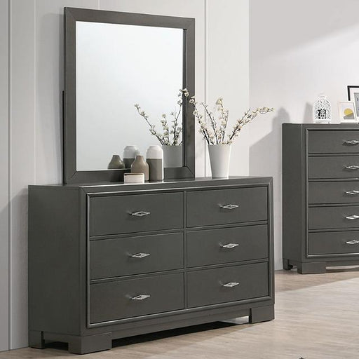 ALISON Dresser, Dark Walnut - U&U Home Budget Furniture (Carteret, NJ)