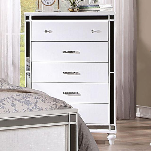 BRACHIUM Chest, White - U&U Home Budget Furniture (Carteret, NJ)