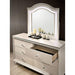 ALLIE Dresser Beige & Rose Gold - U&U Home Budget Furniture (Carteret, NJ)