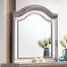 ALLIE Mirror Beige & Rose Gold - U&U Home Budget Furniture (Carteret, NJ)