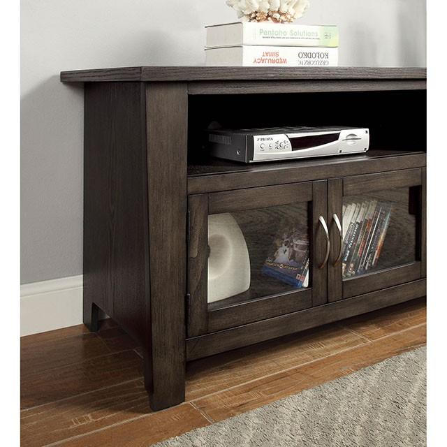 Alma Gray 60" & 72" TV Stand - U&U Home Budget Furniture (Carteret, NJ)
