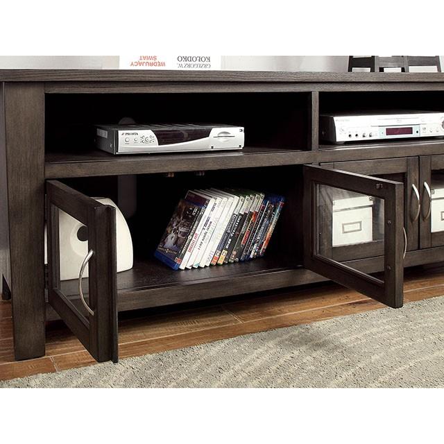 Alma Gray 60" & 72" TV Stand - U&U Home Budget Furniture (Carteret, NJ)