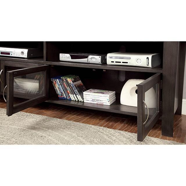 Alma Gray 60" & 72" TV Stand - U&U Home Budget Furniture (Carteret, NJ)