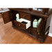 Alpena Brown Cherry Hutch & Buffet - U&U Home Budget Furniture (Carteret, NJ)