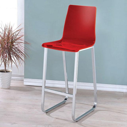 Xena Bar Chair (2/Box) - U&U Home Budget Furniture (Carteret, NJ)