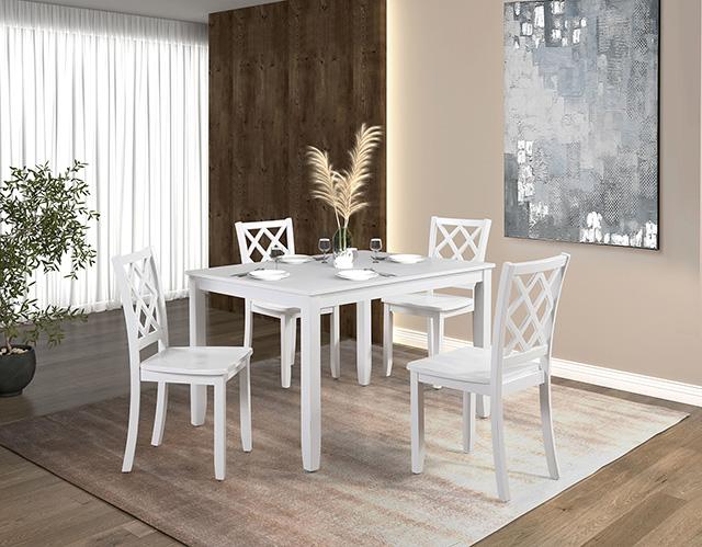 Yamhill 5 Pc. Dining Table Set - U&U Home Budget Furniture (Carteret, NJ)