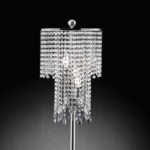 Alrai Clear 31 1/2"H Table Lamp - U&U Home Budget Furniture (Carteret, NJ)