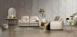 ALTAMURA Power Sofa, Gray & Beige - U&U Home Budget Furniture (Carteret, NJ)