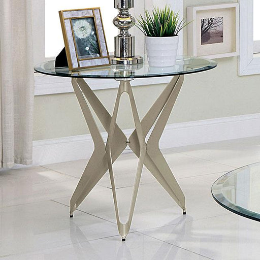 ALVISE End Table - U&U Home Budget Furniture (Carteret, NJ)