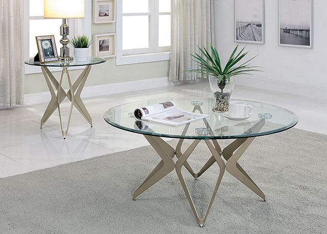 ALVISE End Table - U&U Home Budget Furniture (Carteret, NJ)