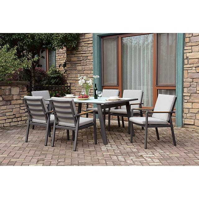 ALYCIA Patio Table - U&U Home Budget Furniture (Carteret, NJ)