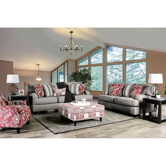 Ames Love Seat - U&U Home Budget Furniture (Carteret, NJ)