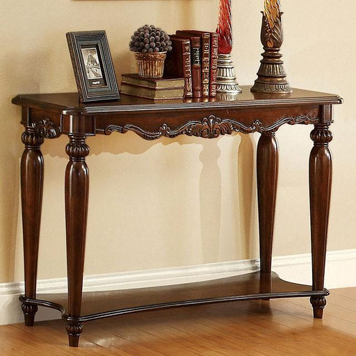 Bunbury Cherry Sofa Table - U&U Home Budget Furniture (Carteret, NJ)
