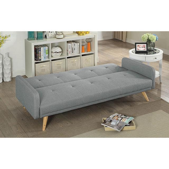 Burgos Futon Sofa - U&U Home Budget Furniture (Carteret, NJ)