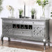 Amina Gray Server - U&U Home Budget Furniture (Carteret, NJ)