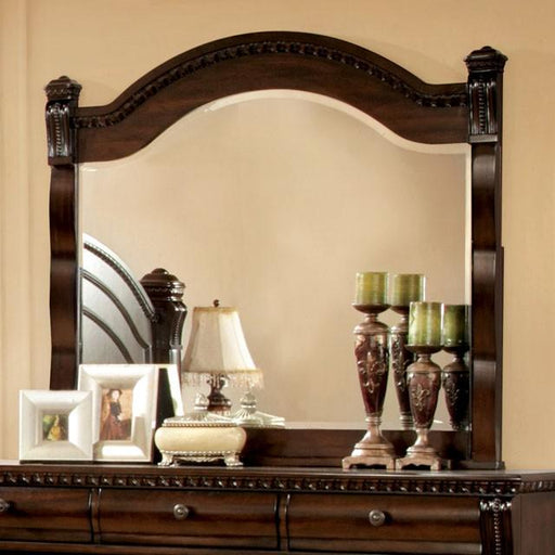 BURLEIGH Cherry Mirror - U&U Home Budget Furniture (Carteret, NJ)