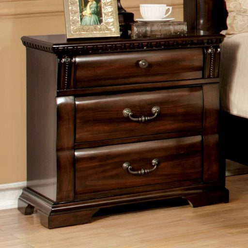 BURLEIGH Cherry Night Stand - U&U Home Budget Furniture (Carteret, NJ)
