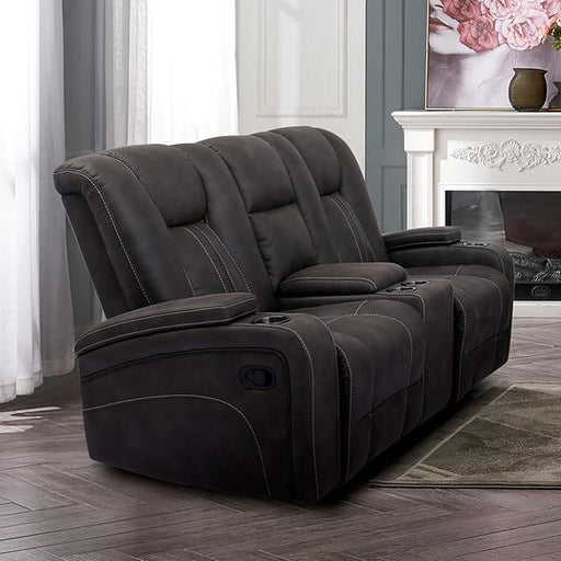 AMIRAH Glider Loveseat - U&U Home Budget Furniture (Carteret, NJ)